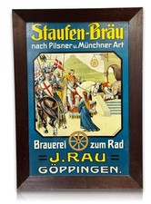 Großformatiges Werbeschild