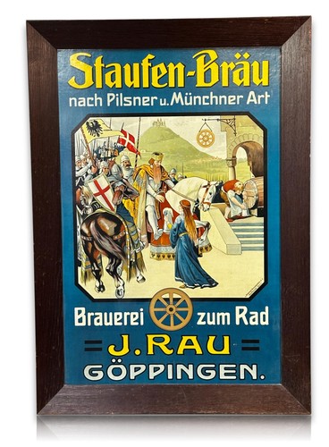 Großformatiges werbeschild - großformatiges,