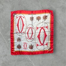 Originales Cartier Paris Halstuch/100% Seide/Maße: 85cm•85cm