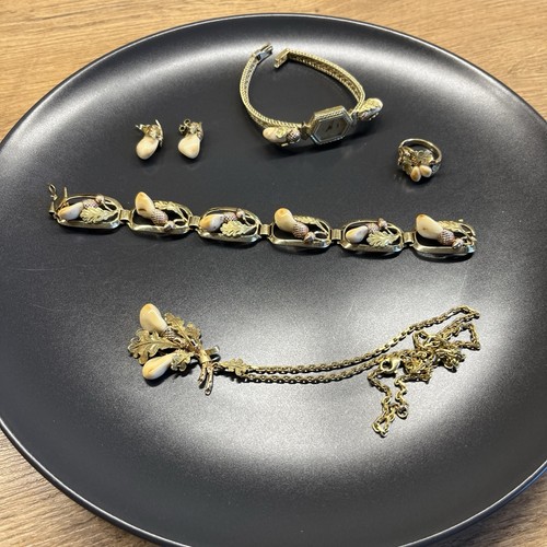 Goldschmuck damenset 585er 14k - damenset,