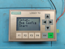 HMI Text Display Siemens Logo