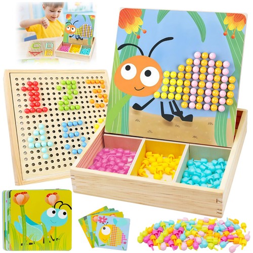 Mosaik steckspiel für kinder - steckspiel,