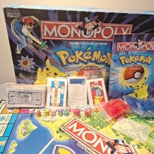 Vollständig Monopoly Pokemon Sammler-Ausgabe Pikachu Deko Glurak Mewtu Evoli