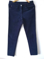 SAMT HOSE Jeans DUNKEL BLAU Navy Five-Pocket gerades Bein Gr. 40 gepflegt