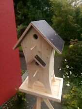 Mehrfamilien Nistkasten Vogelhaus Reinigungsklappe Futterstelle Bausatz z bemale