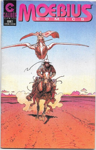 Moebius comics 1996 caliber - moebius, #2