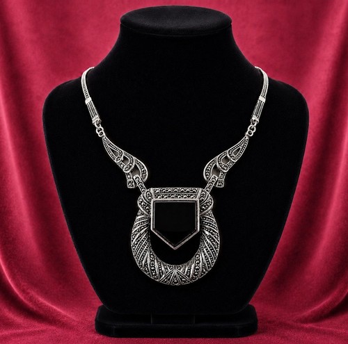 Vintage collier kette art - vintage,