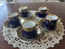 5 Mokkatassen, vintage