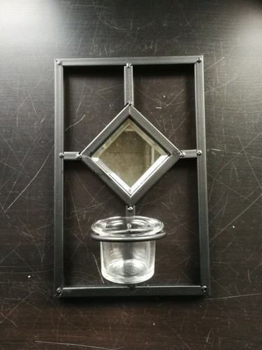 Wandhalter mit spiegel - mit,