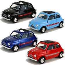 Fiat Oldtimer Nuova 500 Modellauto 12,5cm 1:24 Cinquecento Modell Auto Spielzeug