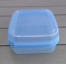 Tupperware Bellevue Behälter Vorratsdose 1,2 l blau/transparent 