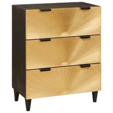 Kommode Sideboard Schwarz Und
