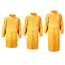 Schweißerschürze Langer Mantel Schutzkleidung Anzug Schweißer Schmiedemäntel