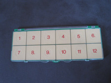 Mini LÜK Kasten 12er kleiner Lernkasten Kontrollkästchen Westermann Lernspiel