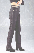 Lederhose Lederjeans Nubuk