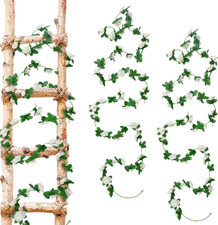 2 Künstliche Blumen Girlanden