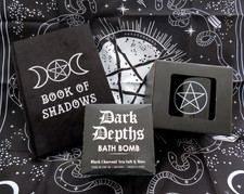 Gothic Pentagramm Motto Hexe