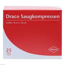 Saugkompressen steril 10x10c