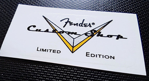 Logo gitarre fender custom - gitarre,