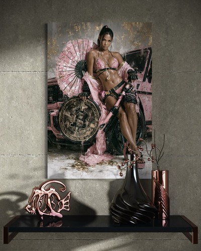 Leinwand bild sexy frau - bild,