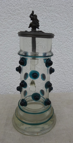 Alter bierkrug glas - bierkrug, /