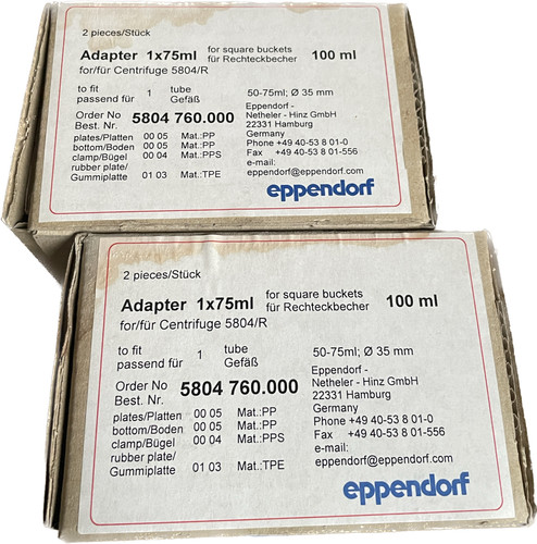 Stück eppendorf adapter - 4,