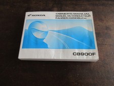 Honda CB900F  Fahrer-Handbuch