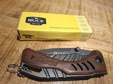 Buck Taschenmesser Klappmesser. Holzgrif. Top Geschenk 