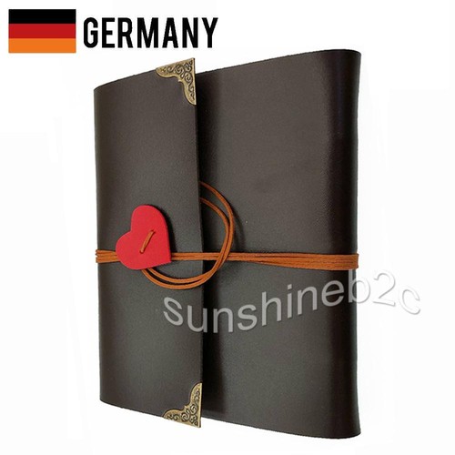 Retro leder fotoalbum - retro, zum