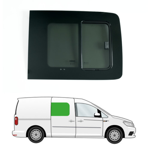 Schiebefenster rechts caddy - schiebefenster, vw