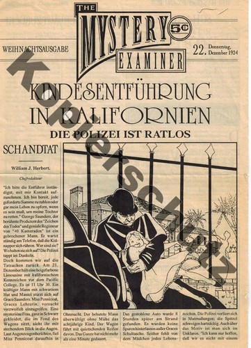 The mystery examiner - the, "deutsche