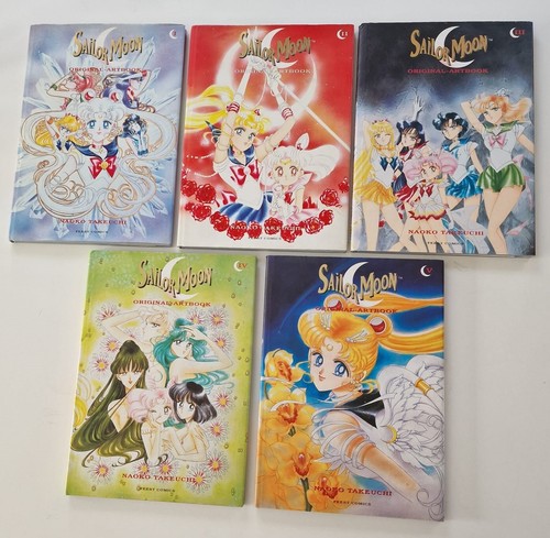 Sailor moon artbook hardcover - moon,