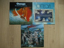 2 LPs Omega aus Deutschland. 1 Doppel LP Ungarn. 1976-1979  aus meiner Sammlung