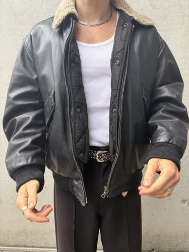 Boss vintage jacke leder - boss,