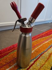 ISI Sahnespender 1 L - Silber - Edelstahl Neuwertig Profi Gastro ansehen