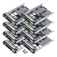 8Stück 3.5" Hot-Swap SAS Tray Caddy KG1CH Für Dell R510 R720 R710 R420 T710 T410