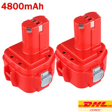 2Pack 12V Akku Für Makita 6271D 6316D 6317D 6319D 1220 1222 1233 1234 1235 4.8Ah