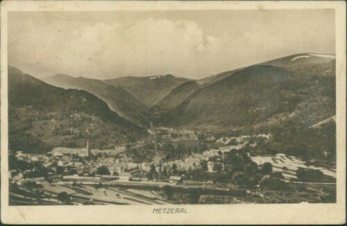 Ansichtskarte metzeral 1917 - metzeral,