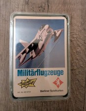 Militärflugzeuge Quartett SpitzenTrumpf Berliner Spielkarten