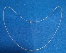 Kette 9 kt 375 Weißgold 0,6