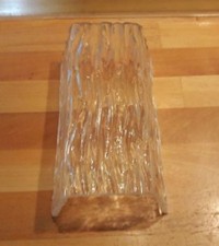 Tabbert Blende Wandleuchte – nur das „Glas“ (Kunststoff) - ca 16x9,3cm -Oldtimer