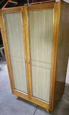 Vintage kleiderschrank mit - kleiderschrank,