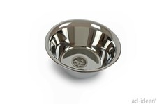 Edelstahl Spülbecken Camping Spüle Waschbecken 20cm Ø Wohnmobil Reisemobil Carav