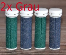 2-er Set Ersatzrollen Grau sehr Grob Aufsätze EMJOI Fußpflege Pediküre NEU *