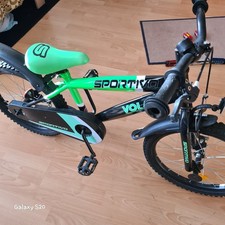 Kinderfahrrad 16 Zoll, Jungenfahrrad, Grün