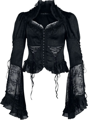 Punk rave bluse - bluse, damen