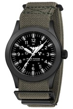 KHS Herrenuhr Platoon Solar Flex-Textilband Grau PLABSSF.DFSGO