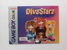 Diva Starz Nintendo GameBoy Color nur Spielanleitung Booklet #958