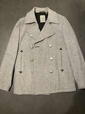 FREESOUL Herren Winter Jacke Trenchcoat L grau WOW! 