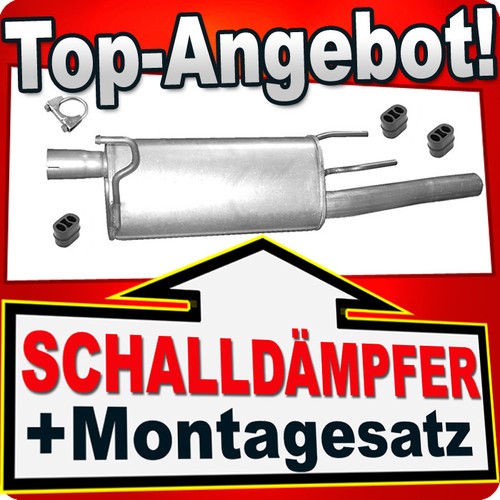 Endschalldämpfer für opel - für,